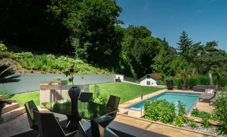 Villa der Extraklasse mit Panorama-Ausblick auf den Ölberg, Salzwasserpool, Sauna und modernster Ausstattung