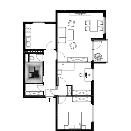 Freundliche & attraktive Familienwohnung mit Loggia! - Bild 3