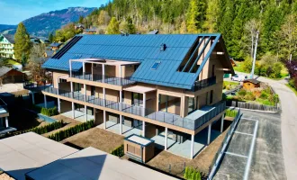 GARTENWOHNUNG I EXKLUSIVER NEUBAU I TIEFGARAGE I STILVOLLES ALPENIDYLL MIT GRIMMING BLICK I PROVISIONSFREI I AB SOFORT I