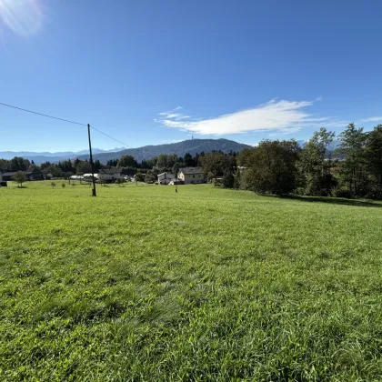 Landwirtschaftliche Nutzfläche mit Blick am Wörthersee! - Bild 3