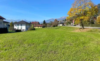 SONNIGES BAUGRUNDSTÜCK MIT BERGPANORAMA IN OBERMILLSTATT!