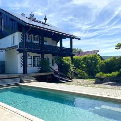 Charmantes Einfamilienhaus im Chalet-Stil mit Pool, Sauna und Panoramablick– Ihr Traumzuhause in idyllischer Lage - Bild 3