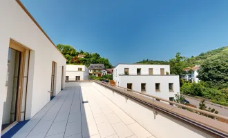 marena - Wohnen in Krems: 4-Zimmer-Wohnung mit großer Dachterrasse