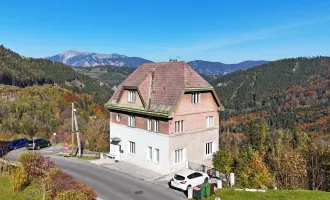 Perfekte Kapitalanlage: Charmantes Mehrfamilienhaus mit sensationellem Panoramablick am Semmering