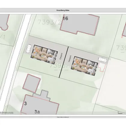 Traumhaftes Einfamilienhaus in Rankweil - Erstbezug - Moderne Ausstattung - Großer Garten - 2 Stellplätze - Perfektes Wohngefühl! (Haus Links) - Bild 2