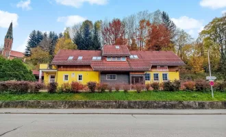 Charmantes Haus mit Renovierungspotenzial und Gastronomie-Genehmigung.