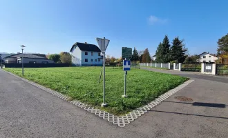 Sonniges und ebenes Baugrundstück im Grenzkataster mit rechtskräftigem Bebauungsplan in ruhiger Siedlungslage