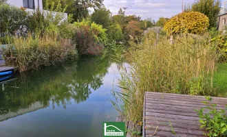 Wertanlage und Wohnen am See; Natur PUR,  Einzigartiges Objekt am Schwimmteich, Tennisplatz inklusive!