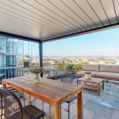 PENTHOUSE MIT DACHTERRASSE | BLICK AUF DEN STEPHANSDOM | DIREKT S-BAHN STATION RENNWEG - Bild 3