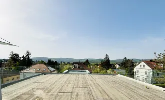 Dachterrassen-Traum mit unverbaubarem Blick auf den Wienerwald