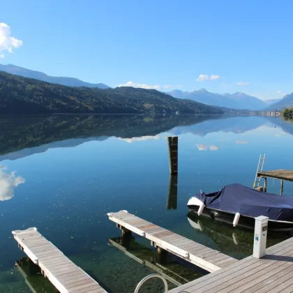 RARITÄT! ATEMBERAUBENDE SEEBLICKWOHNUNG MIT PRIVATEM SEEZUGANG AM MILLSTÄTTER SEE! - Bild 2