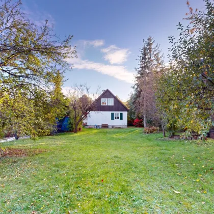 Zauberhaftes Garten-Grundstück mit kleinem Einfamilienhaus in Grünruhelage in Mauer - Bild 2