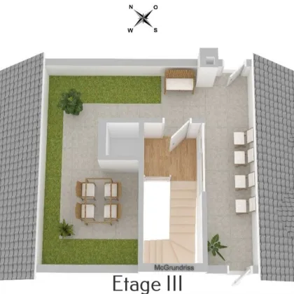 Provisionsfrei! Dachgeschosswohnung mit über 40 qm Freifläche - Bild 3