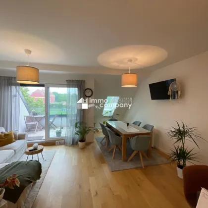 Perfektion in einer 3-Zimmer-Wohnung im 22. Bezirk: Stilvoll, großzügig, und mit Terrasse! - Bild 2