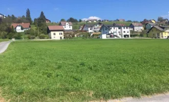 Voll aufgeschlossenes Baugrundstück in sonniger Lage in Stallhofen -  729 m²