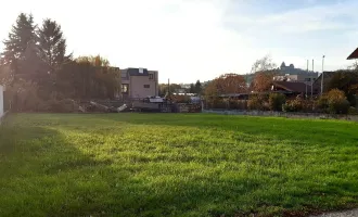 10 Minuten vor Wien!    Wunderschönes, sonniges Grundstück für den Bau Ihres Traumhauses mit Blick auf die Burg Kreuzenstein