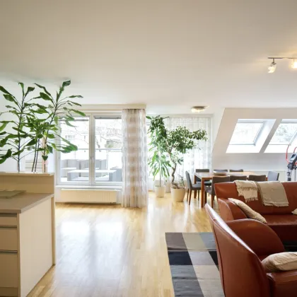 Dachgeschoss-Maisonette-Wohnung 153m2   auf 3 Etagen mit Rooftop-Terrasse und 360° Panorama-Blick über Wien /nähe Weinbergen //  1 Garagenplätz - Bild 2