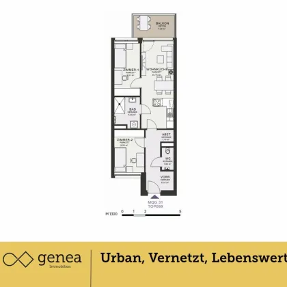 Zentral und modern | Exklusivität erleben | MQG | ERSTBEZUG - Bild 2