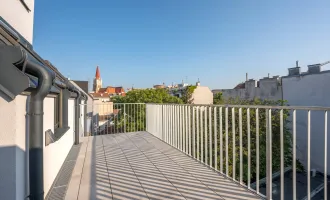 MODERNE 2 ZIMMER DG WOHNUNG MIT TERASSE @ BREITENSEER STRASSE 26