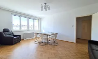 VOLL MÖBLIERTE 3-Zimmer-Wohnung mit separater Küche neben der Donau!