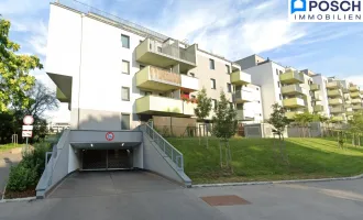 Tiefgaragenplatz Susi Nicolettiweg, Einfahrt Laaerbergstraße