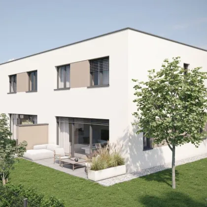 Gefördertes Reihenhaus in Asten: 4 Zimmer, Carport und Parkplatz, Terrasse, Eigengarten, belagsfertig! - Bild 2