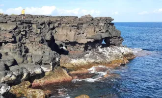 Rarität! Azoren - Küstengrundstück auf Pico