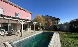 Idyllische Naturlage in Marchegg - Modernes Einfamilienhaus mit Pool & Garten - mit Kaufoption!!