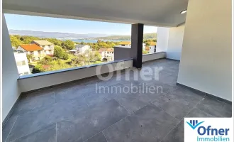 Neubau, Apartment mit wunderschönem Meerblick - Soline Bucht