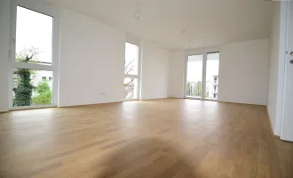 Unverbaubarer Blick ins Grüne von Ihrem Sonnenbalkon - 75m² große 3-Zimmer Neubauwohnung in Graz Eggenberg! Provisionsfrei und im Dezember 2024 bezugsfertig!