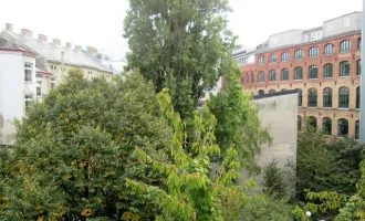 Garten-seitige, ruhige Single-Wohnung mit Blick ins Grüne - Nähe Kettenbrückengasse!